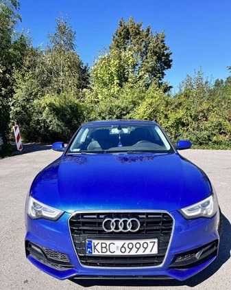 Audi A5 cena 65000 przebieg: 163500, rok produkcji 2016 z Kraków małe 106